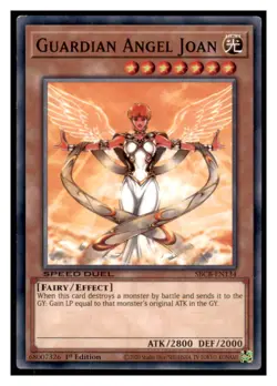 Yugioh Guardian Angel Joan #SBCB-EN134 Speed Duel: Battle City Box LP - Image 1