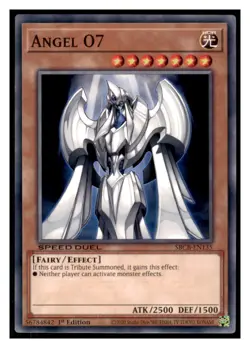 Yugioh Angel O7 #SBCB-EN135 Speed Duel: Battle City Box LP - Image 1