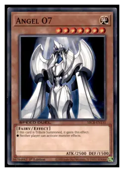 Yugioh Angel O7 #SBCB-EN135 Speed Duel: Battle City Box LP - Image 1