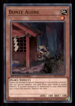 Yugioh Bonze Alone #SBCB-EN137 Speed Duel: Battle City Box LP - Image 1