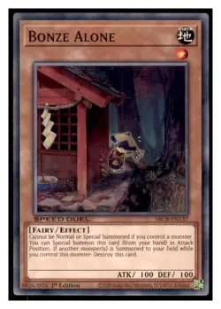Yugioh Bonze Alone #SBCB-EN137 Speed Duel: Battle City Box LP - Image 1
