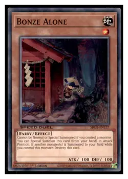 Yugioh Bonze Alone #SBCB-EN137 Speed Duel: Battle City Box LP - Image 1