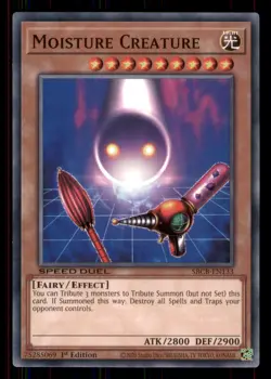 Yugioh Moisture Creature #SBCB-EN133 Speed Duel: Battle City Box LP - Image 1