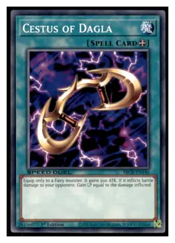 Yugioh Cestus of Dagla #SBCB-EN140 Speed Duel: Battle City Box LP - Image 1