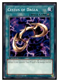 Yugioh Cestus of Dagla #SBCB-EN140 Speed Duel: Battle City Box LP - Image 1