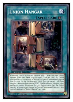 Yugioh Union Hangar #SBCB-EN077 Speed Duel: Battle City Box LP - Image 1
