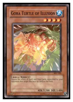 Yugioh Gora Turtle of Illusion #IOC-066 Invasion of Chaos LP - Image 1