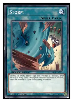 Yugioh Storm #SBCB-EN191 Speed Duel: Battle City Box LP - Image 1