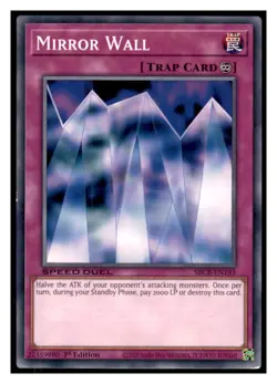 Yugioh Mirror Wall #SBCB-EN193 Speed Duel: Battle City Box LP - Image 1