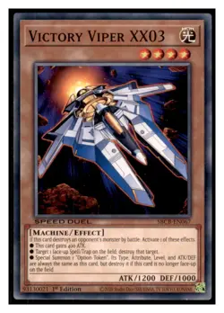 Yugioh Victory Viper XX03 #SBCB-EN067 Speed Duel: Battle City Box LP - Image 1