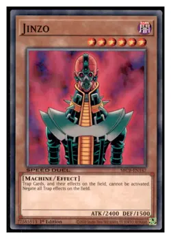 Yugioh Jinzo #SBCB-EN147 Speed Duel: Battle City Box LP - Image 1