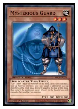 Yugioh Mysterious Guard #SBCB-EN150 Speed Duel: Battle City Box LP - Image 1