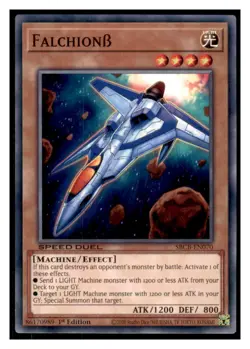 Yugioh Falchion Beta #SBCB-EN070 Speed Duel: Battle City Box LP - Image 1