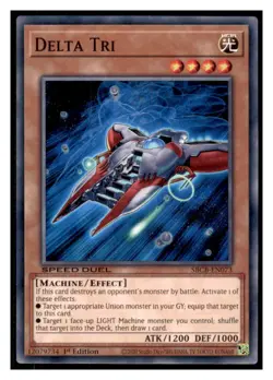 Yugioh Delta Tri #SBCB-EN073 Speed Duel: Battle City Box LP - Image 1