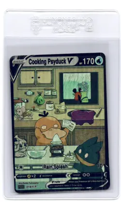 Pokemon Card PokeTeamLegends CustomMade Cooking Psyduck - Image 1