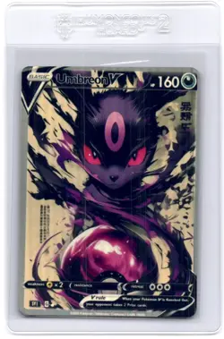 Pokemon Card PokeTeamLegends CustomMade Umbreon - Image 1