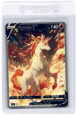 Pokemon Card PokeTeamLegends CustomMade Rapidash - Image 1