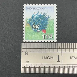 Tangela Pokemon Stamp Card Shogakukan Nintendo Japanese TCG Vintage S119-15 - Image 2