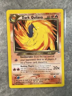 Dark Quilava 39/105 Pokemon TCG Vintage Neo Destiny Regular Card (Light Play) - Image 1