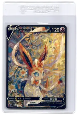 Pokemon Card PokeTeamLegends CustomMade Sylveon - Image 1