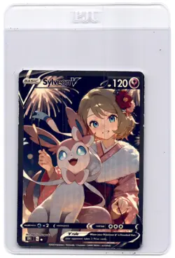 Pokemon Card PokeTeamLegends CustomMade Sylveon - Image 1