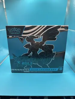 Sealed Pokemon TCG Scarlet and Violet Black Bolt Etb - Image 1