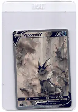 Pokemon Card PokeTeamLegends CustomMade Vaporeon - Image 1