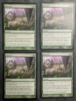 4x Harrow - Zendikar - MTG - Magic the Gathering -LP - Image 1