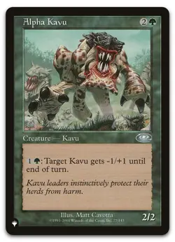 Alpha Kavu #77/143 (NM) List Reprints LIST LIST Magic MTG - Image 1
