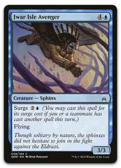 Jwar Isle Avenger #58 (NM) Oath of the Gatewatch OGW Magic MTG - Image 1