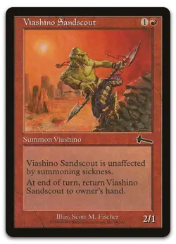 Viashino Sandscout #96 (LP) Urza's Legacy ULG Magic MTG - Image 1