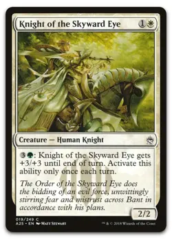 Knight of the Skyward Eye #19 (NM) Masters 25 A25 Magic MTG - Image 1