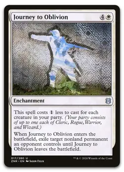 Journey to Oblivion #17 (LP) Zendikar Rising ZNR Magic MTG - Image 1