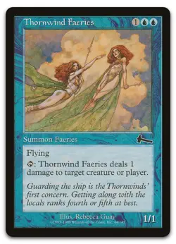 Thornwind Faeries #44 (LP) Urza's Legacy ULG Magic MTG - Image 1