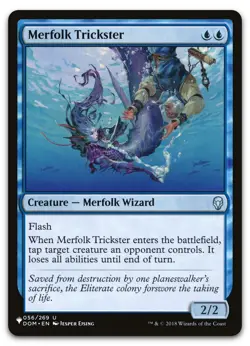 Merfolk Trickster #056/269 (NM) List Reprints LIST LIST Magic MTG - Image 1