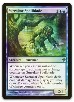 Surrakar Spellblade #90 (Foil) (LP) Rise of the Eldrazi ROE Magic MTG - Image 1