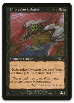 Phyrexian Debaser #59 (LP) Urza's Legacy ULG Magic MTG - Image 1
