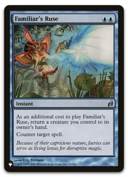 Familiar's Ruse #64/301 (NM) List Reprints LIST LIST Magic MTG - Image 1