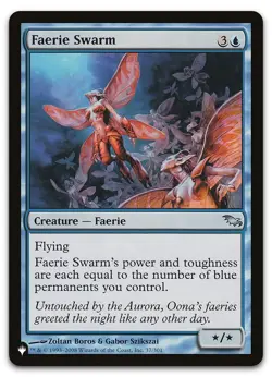 Faerie Swarm #37/301 (NM) List Reprints LIST LIST Magic MTG - Image 1