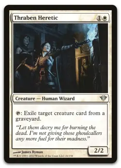 Thraben Heretic #26 (NM) Dark Ascension DKA Magic MTG - Image 1