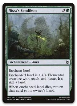 Nissa's Zendikon #197 (LP) Zendikar Rising ZNR Magic MTG - Image 1
