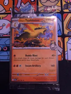 Pokemon TCG Destined Rivals Staff Prerelease Promos Full Set of 4, Sealed (#1) - Image 1