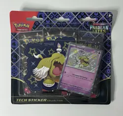 Pokemon TCG Scarlet & Violet: Paldean Fates Tech Sticker Collection Greavard - Image 1