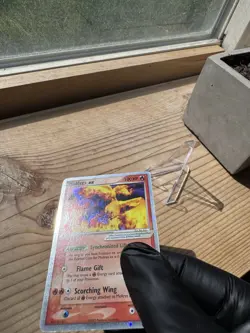 Moltres ex 031 Nintendo Ultra Rare Holo EX Collector Tin Window Pokemon Card MP - Image 4