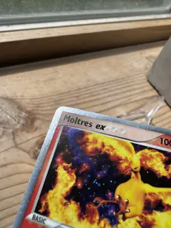 Moltres ex 031 Nintendo Ultra Rare Holo EX Collector Tin Window Pokemon Card MP - Image 5