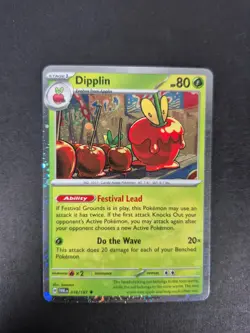 Dipplin Cosmo Holo 018/167 - Pokemon TCG Twilight Masquerade - NM - Image 1