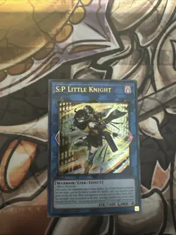 Yugioh S:P LITTLE KNIGHT ULTRA RARE 1ST EDITION MINT RA03-EN049 - Image 1