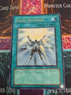 Yugioh Solar Recharge LODT-EN052 Ultra Rare Unlimited Near Mint - Image 1