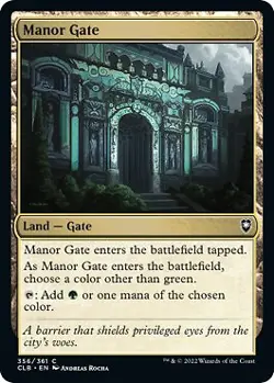 Manor Gate Commander Legends: Battle for Baldur's Gate Foil - Image 1