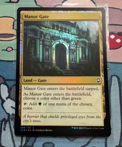 Manor Gate Commander Legends: Battle for Baldur's Gate Foil - Image 2